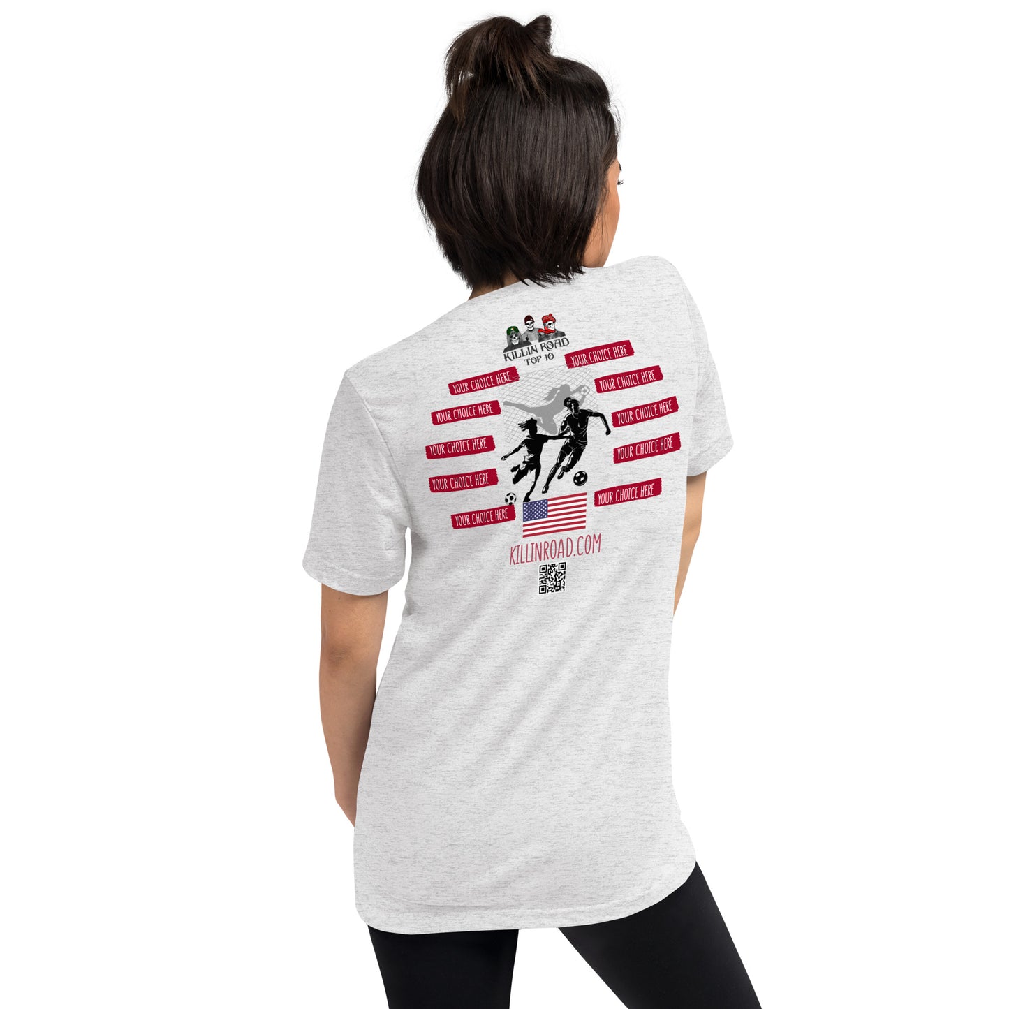 Short sleeve t-shirt Top 10 Women's Soccer USA