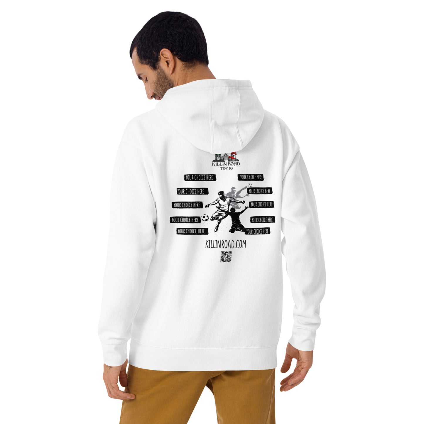 Unisex Premium Hoodie Top 10 Soccer