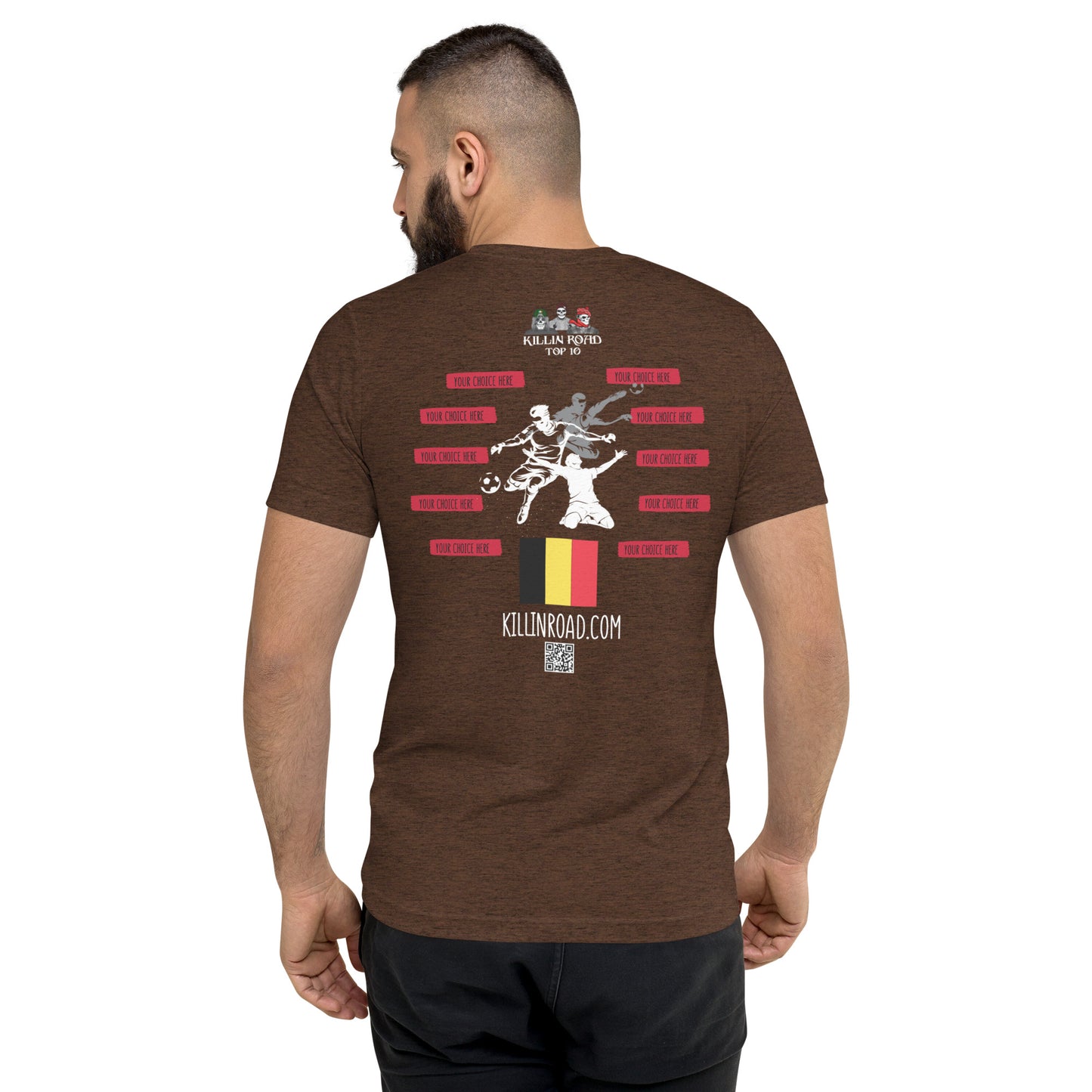 Short sleeve t-shirt Top 10 Soccer Belgium