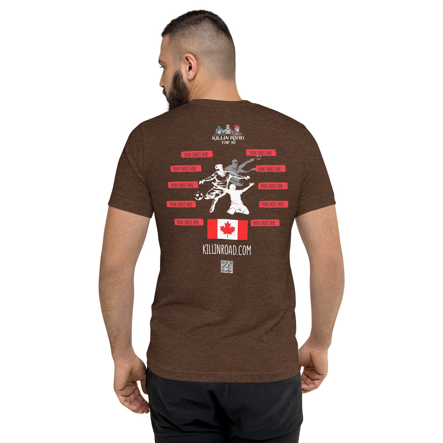 Short sleeve t-shirt Top 10 Soccer Canada