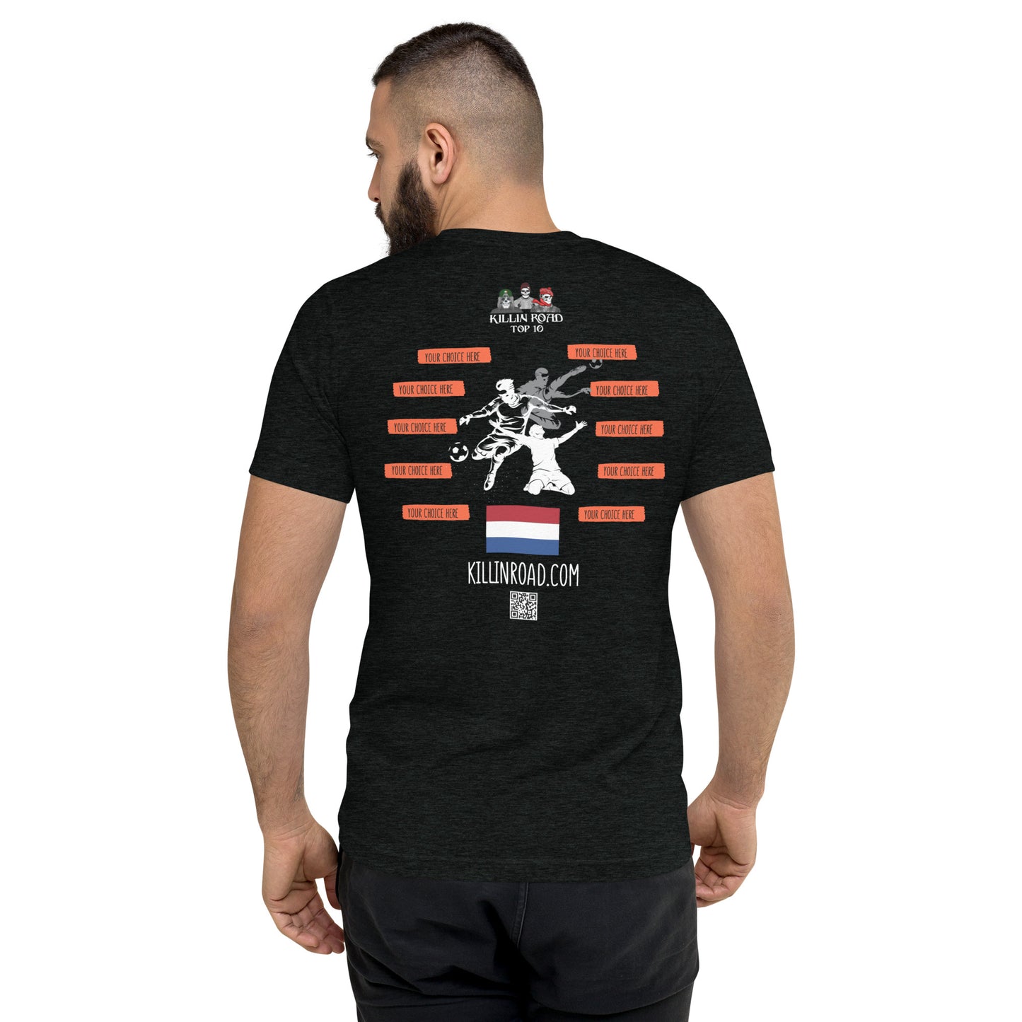 Short sleeve t-shirt Top 10 Soccer Netherlands