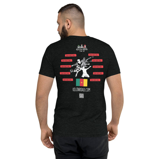 Short sleeve t-shirt Top 10 Soccer Cameroon