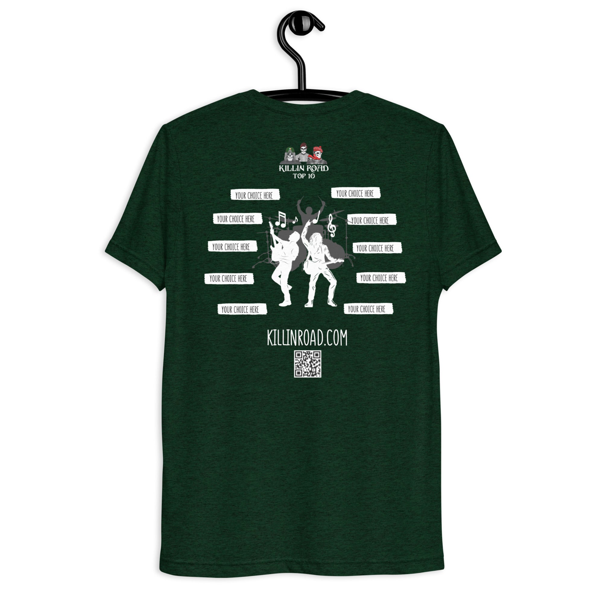 Short sleeve t-shirt Top 10 Music