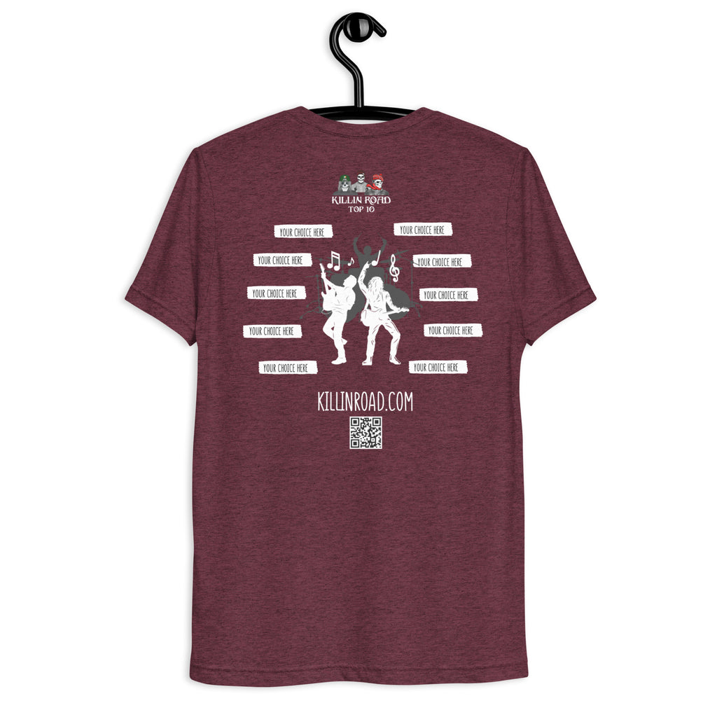 Short sleeve t-shirt Top 10 Music