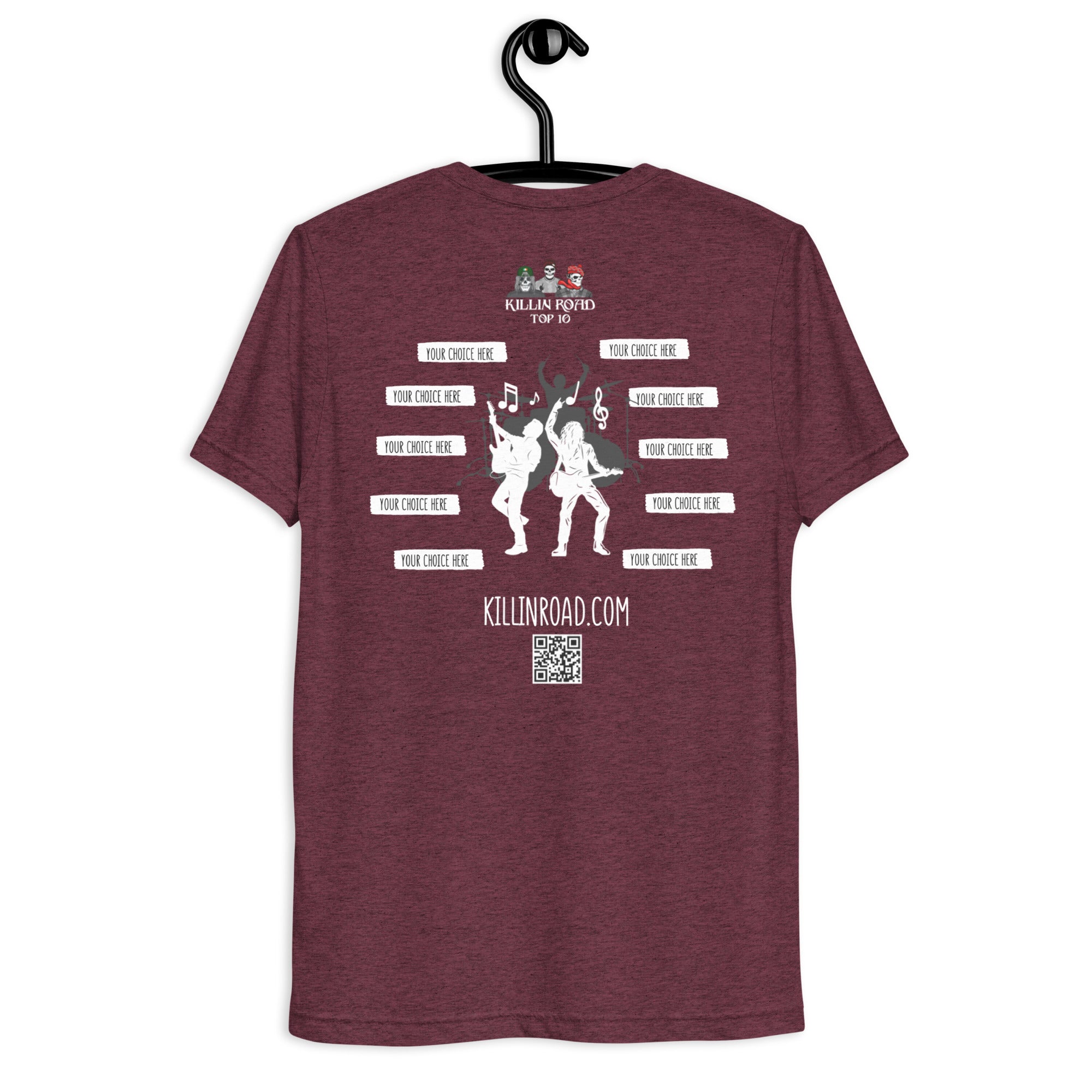 Short sleeve t-shirt Top 10 Music