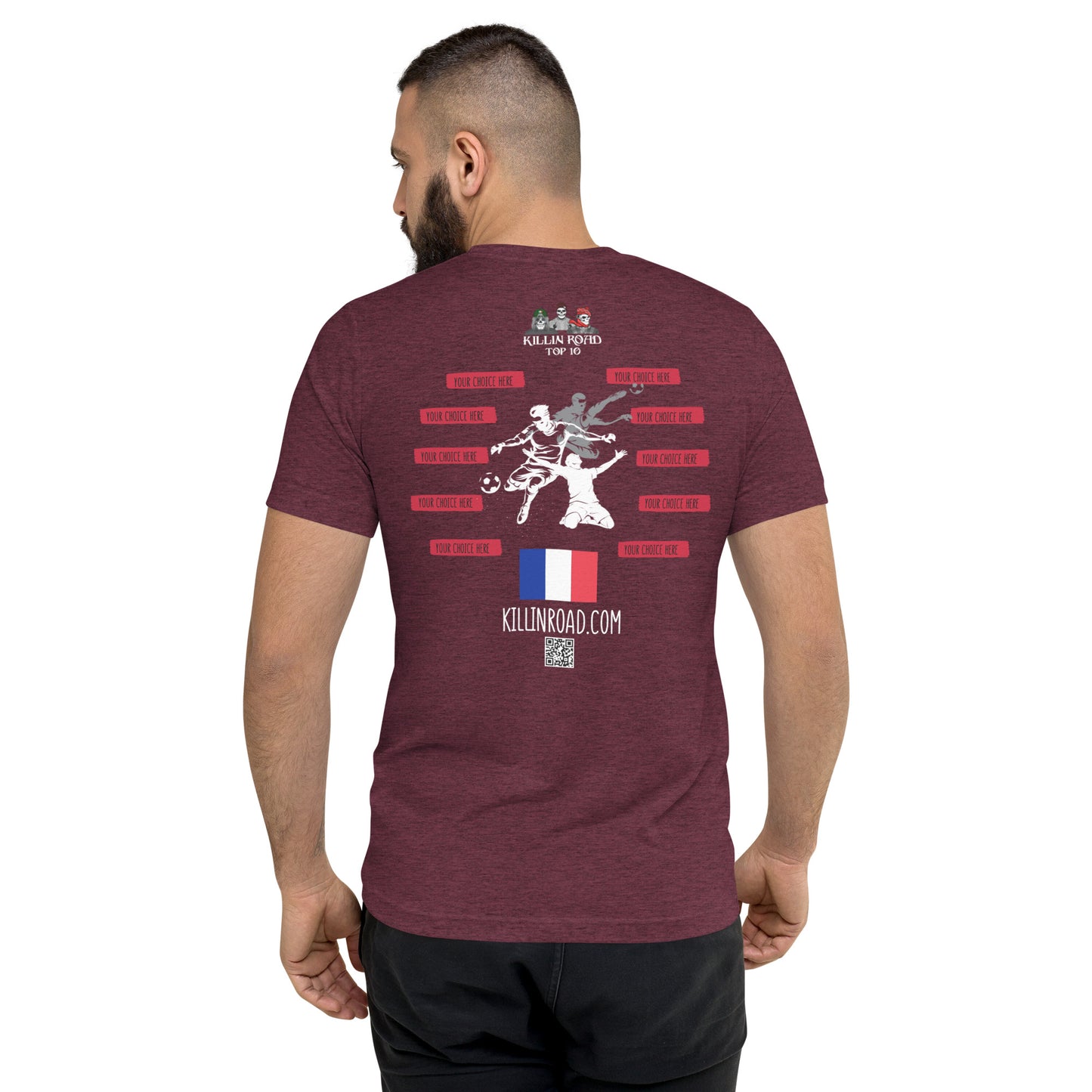 Short sleeve t-shirt Top 10 Soccer France