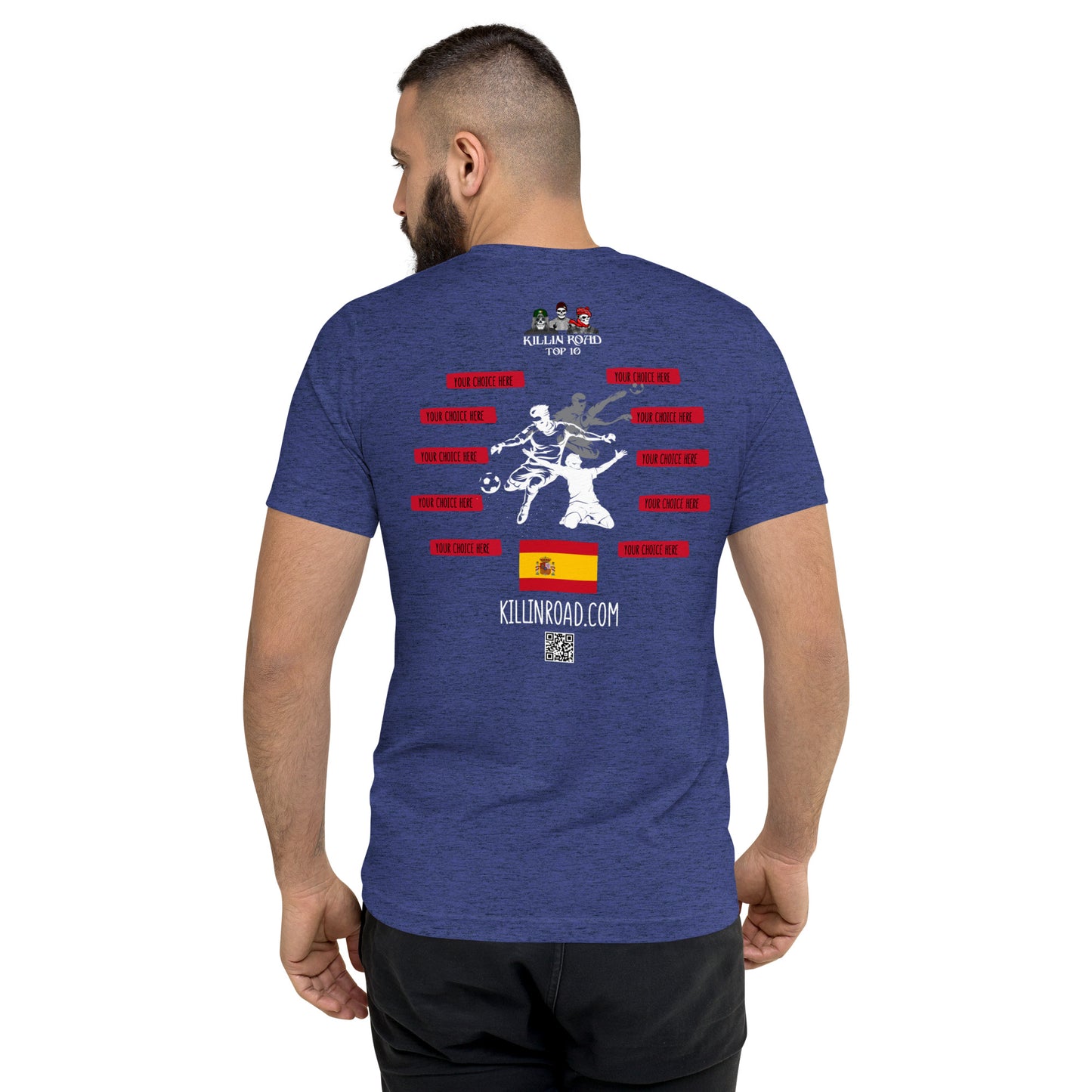 Short sleeve t-shirt Top 10 Soccer Spain