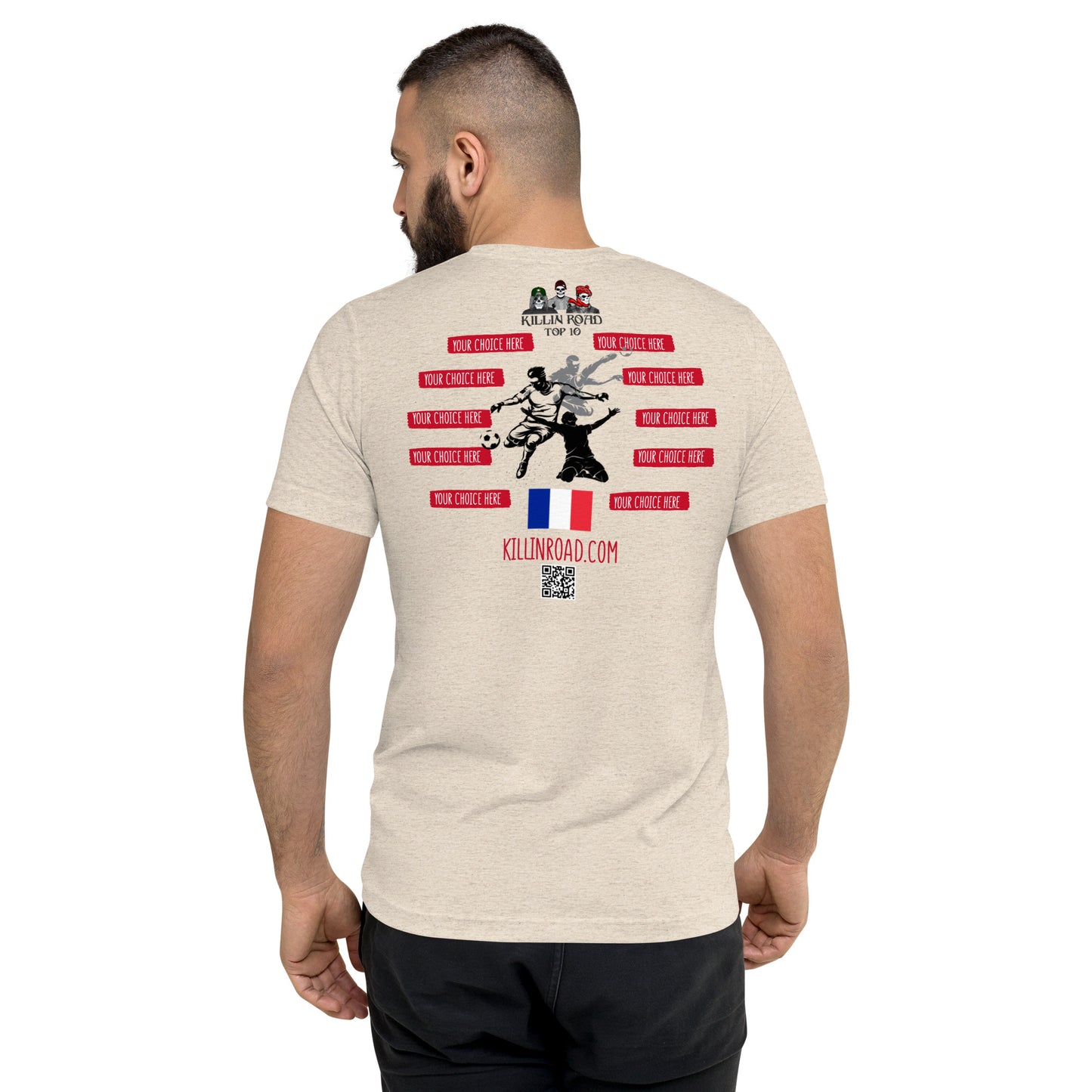 Short sleeve t-shirt Top 10 Soccer France