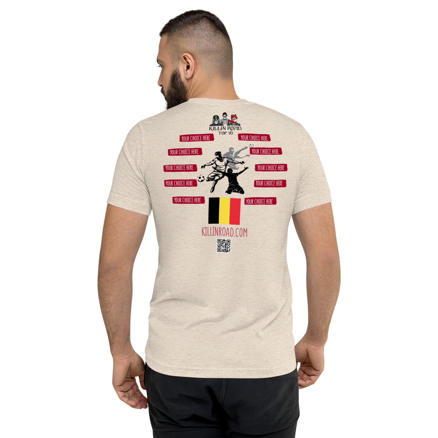 Short sleeve t-shirt Top 10 Soccer Belgium