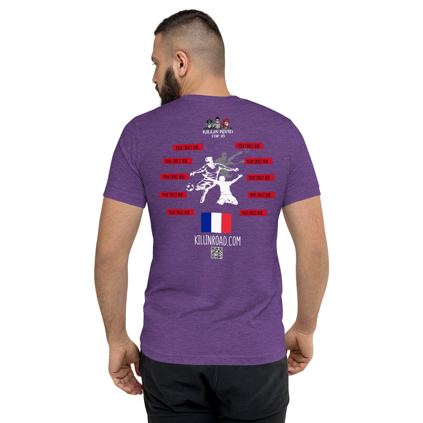 Short sleeve t-shirt Top 10 Soccer France