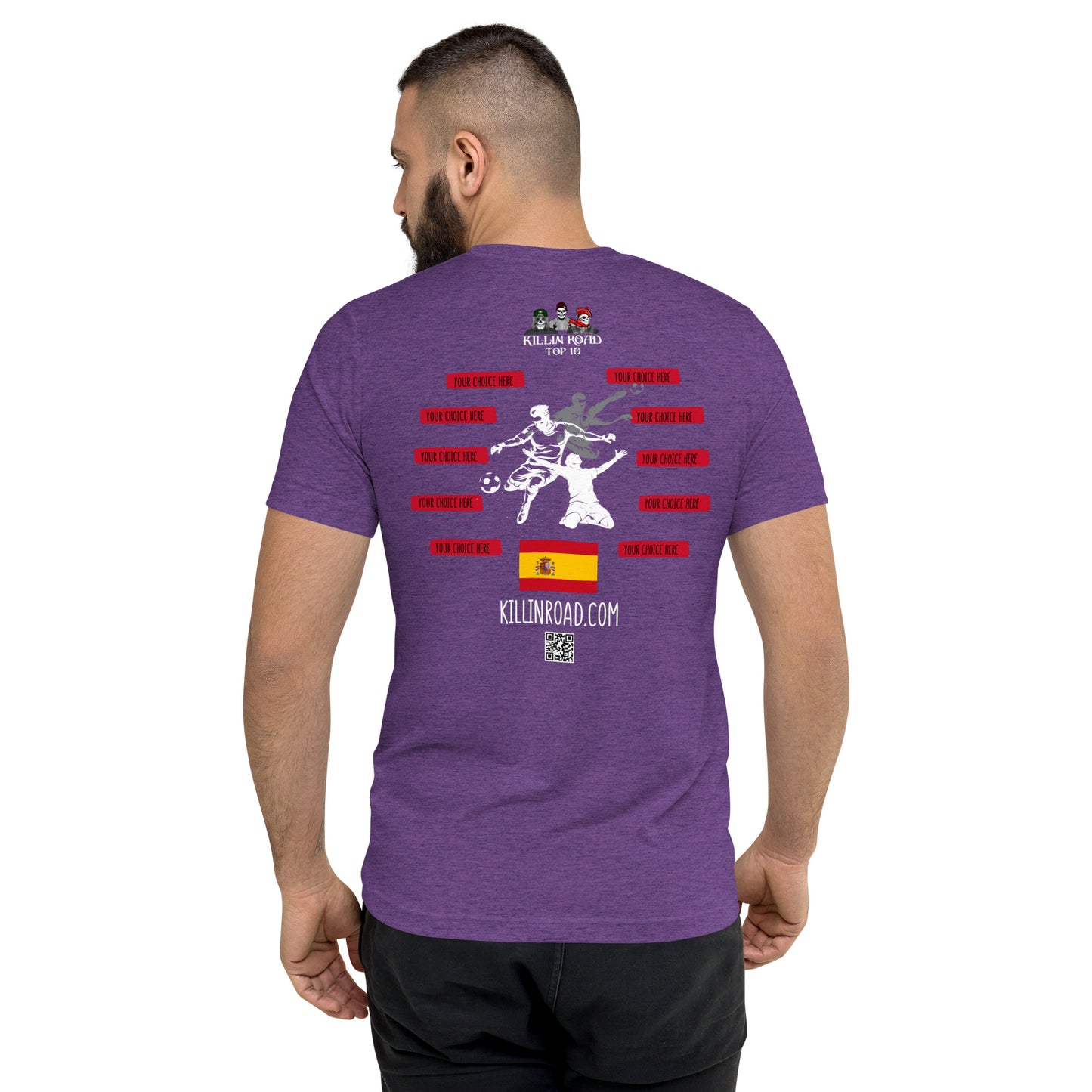 Short sleeve t-shirt Top 10 Soccer Spain