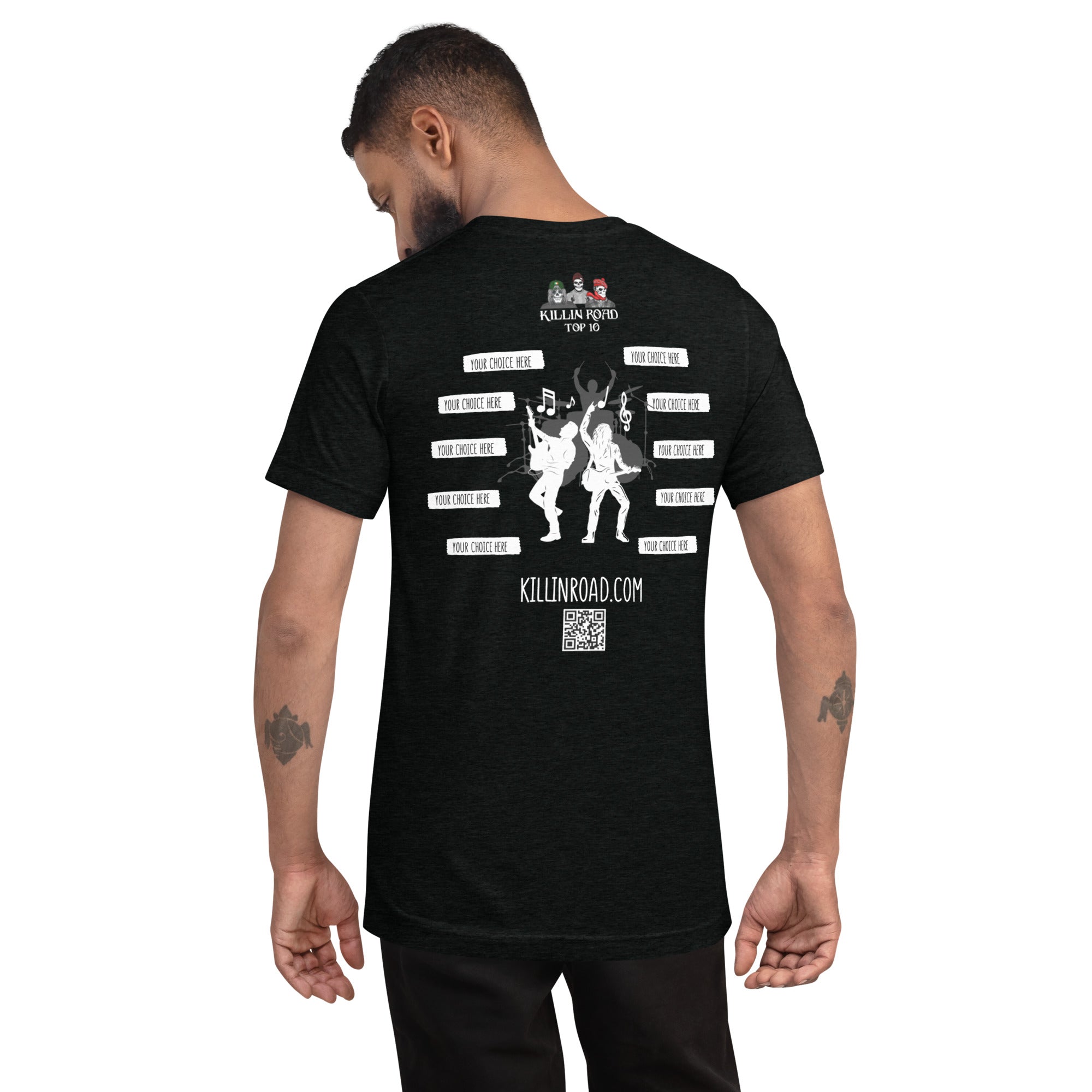 Short sleeve t-shirt Top 10 Music