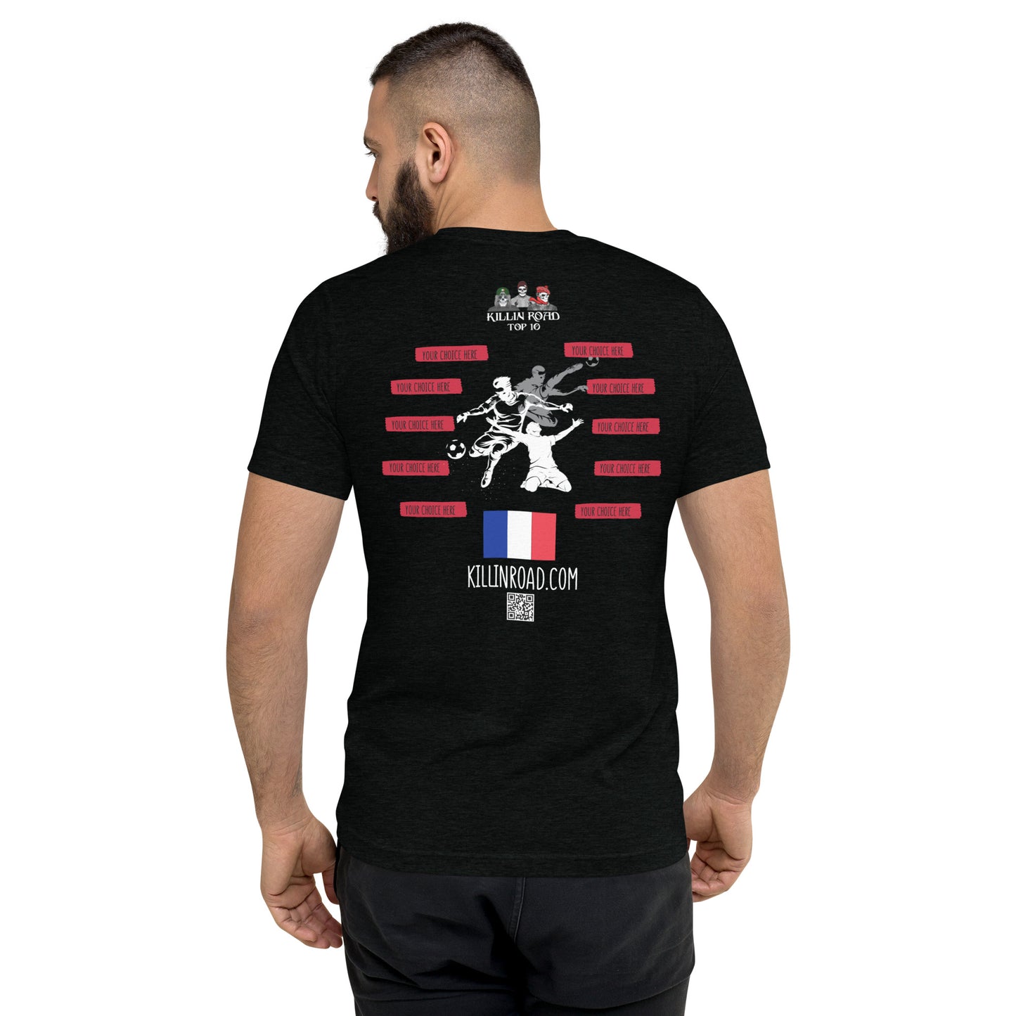 Short sleeve t-shirt Top 10 Soccer France