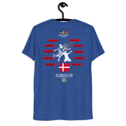 Short sleeve t-shirt Top 10 Soccer Denmark