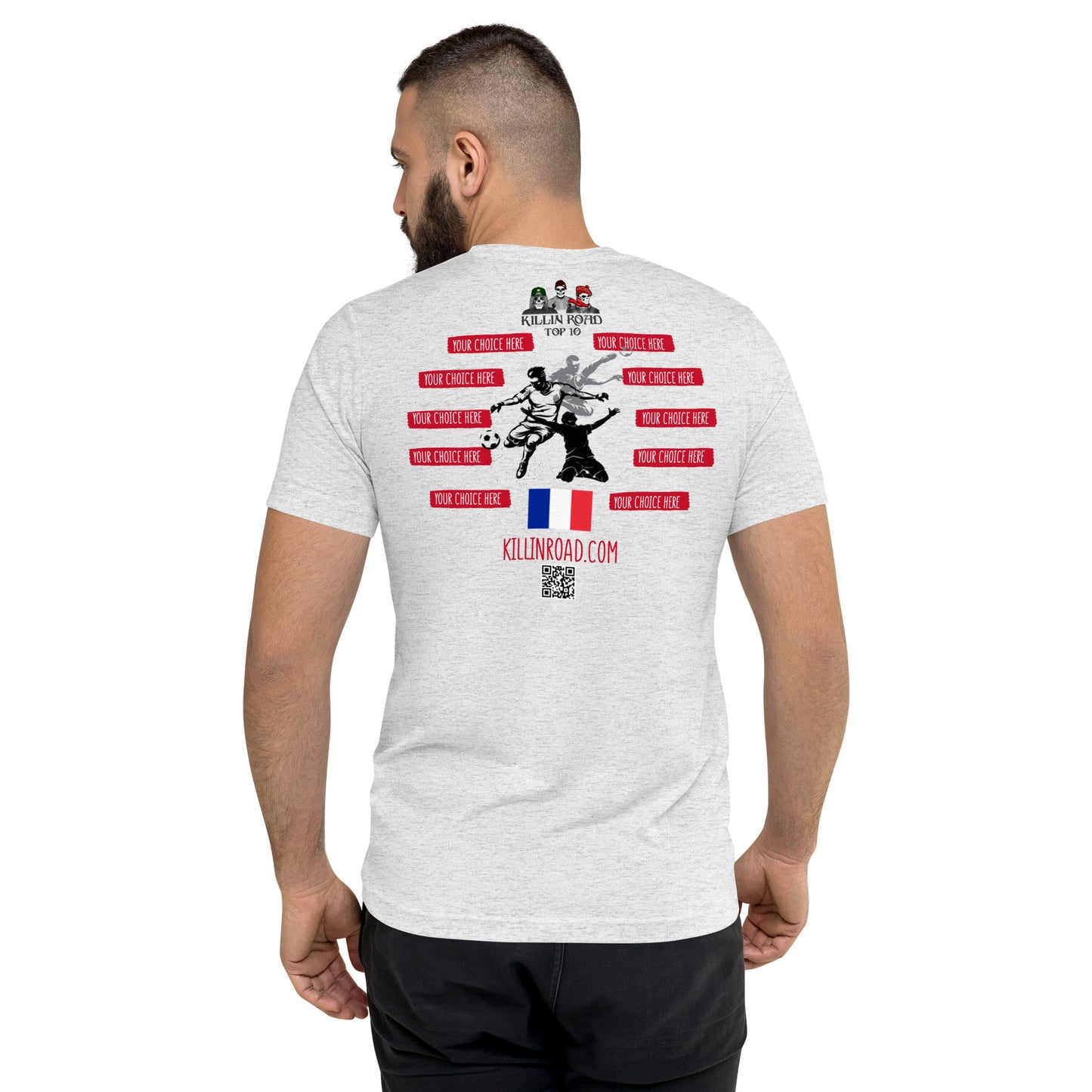 Short sleeve t-shirt Top 10 Soccer France