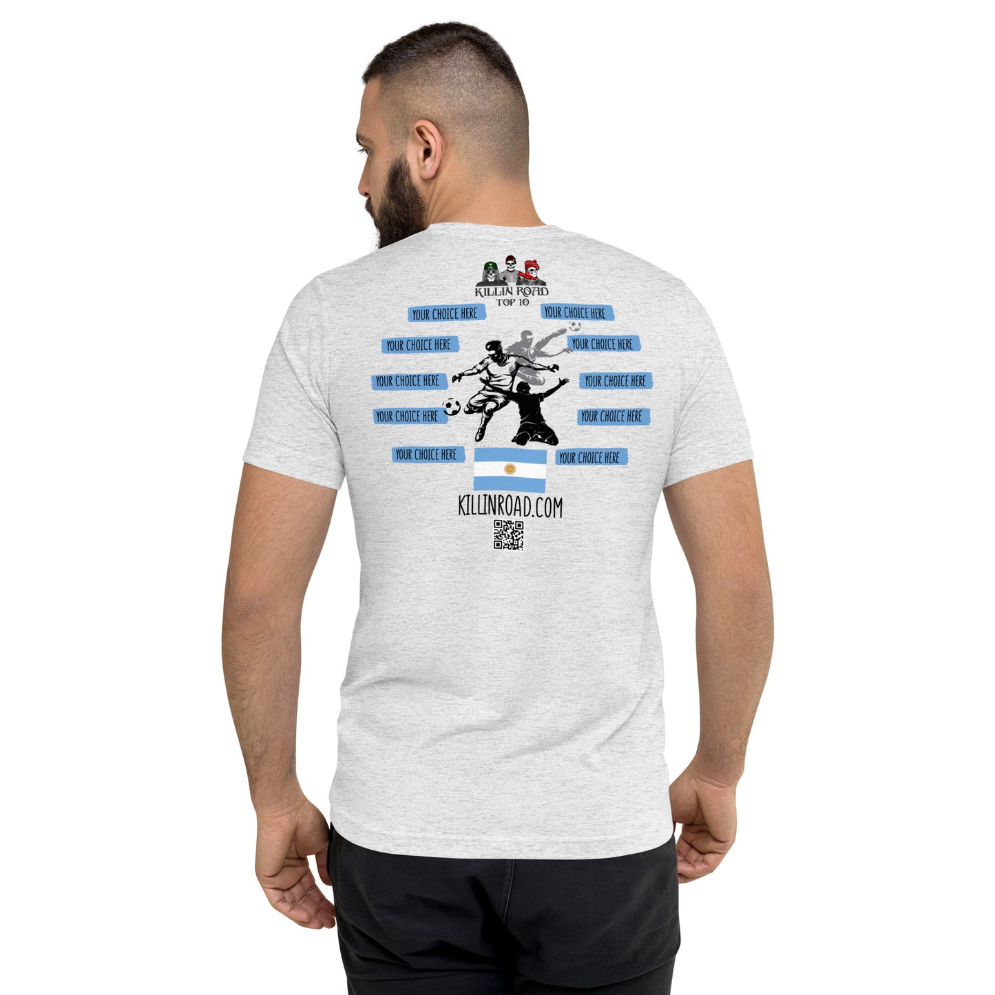 Short sleeve t-shirt Top 10 Soccer Argentina